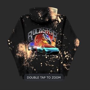 DABABY “ROCKSTAR” LAMBO BLEACHED HOODIE (XL)